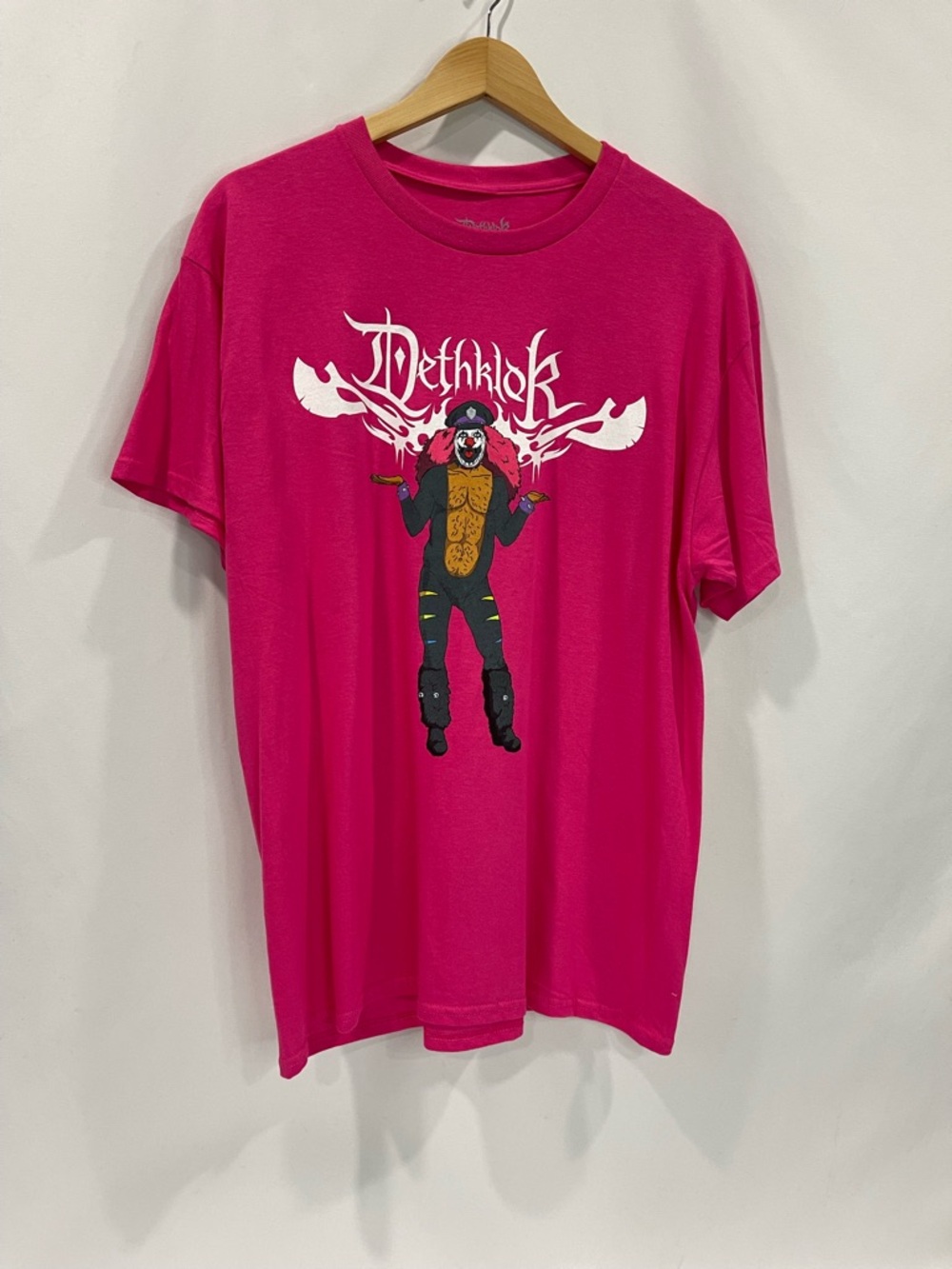 Metalocalypse Dethklok Pink T-shirt
